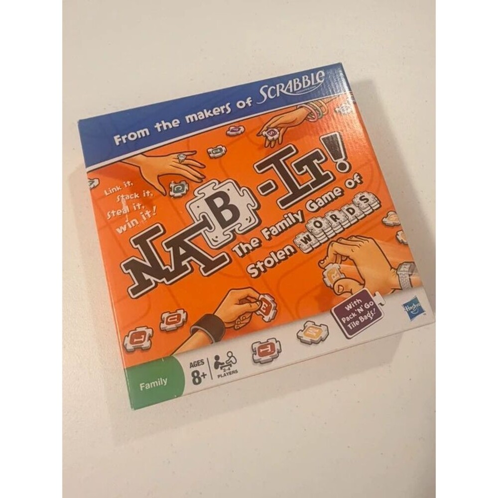Nab-It from Makers of Scrabble- Family Game Night- NWT